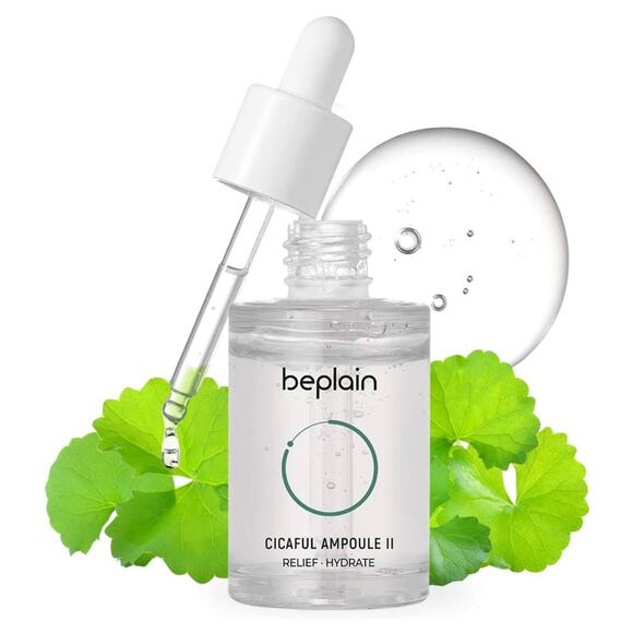 beplain Centella Acne Serum Hyaluronic Acid Hydrating Spot Corrector 1.01oz New - Picture 2 of 5